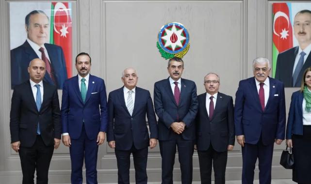 Azerbaycan Başbakanı Asadov, Bakan Tekin’i ağırladı