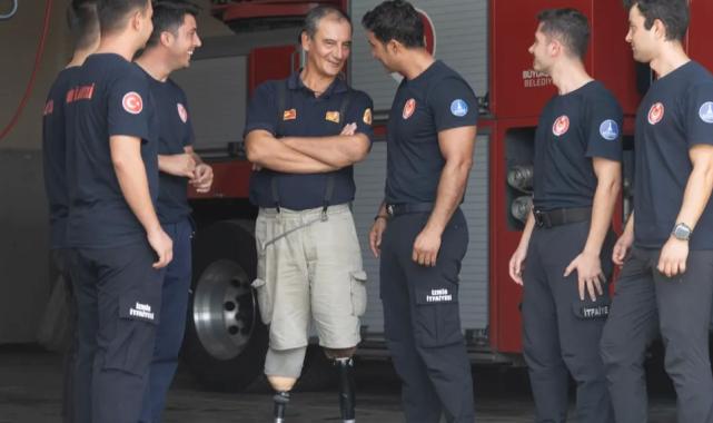 Bacaklarını kaybetse de umudu hayata bağladı