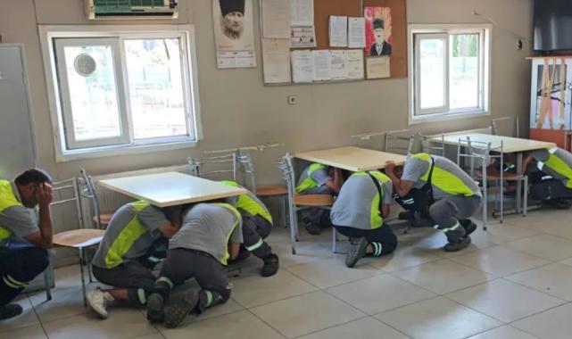 Bakırköy’de eşzamanlı deprem tatbikatı