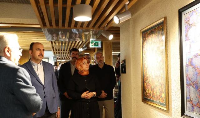 Başkan Altay’dan Meydan Evleri’nde sanat ziyareti