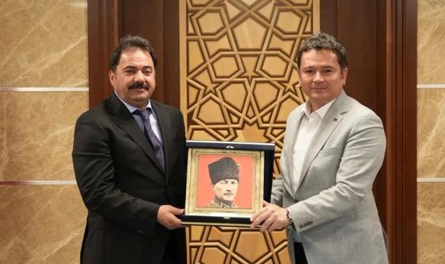 Başkan Aydın’dan yeni İl Emniyet Müdürü Gökçe’ye hayırlı olsun ziyareti