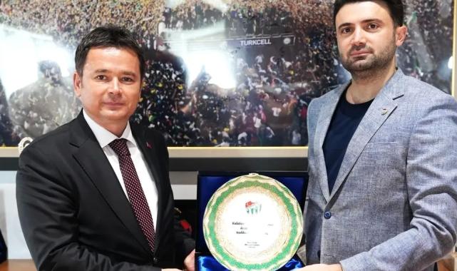 Bursa Osmangazi Belediyesi’nden Bursaspor’a ziyaret
