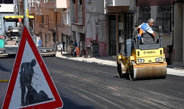 Bursa Osmangazi’de 160 ton asfalt döküldü