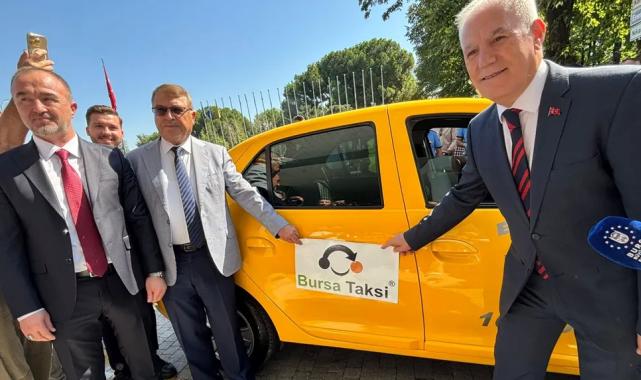 Bursa’da taksi sektöründe dijital hamle… ‘Bursa Taksi’ uygulaması tanıtıldı