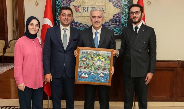 Bursa’da TRESGED’den Vali Ayyıldız’a ziyaret