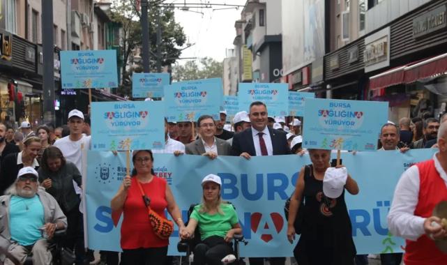 Bursalılar sağlığa yürüdü