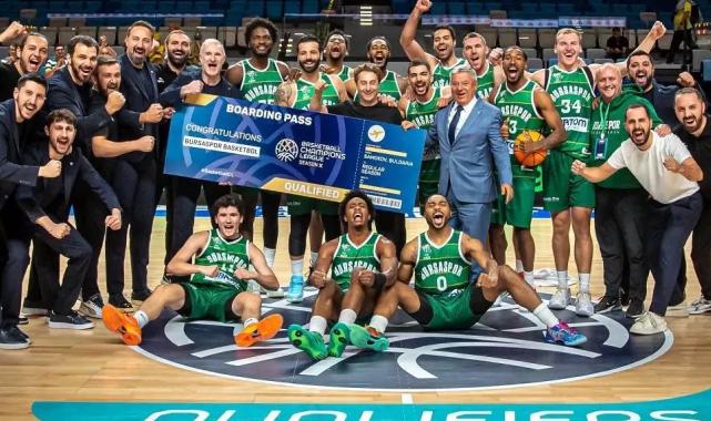 Bursaspor Basketbol, Şampiyonlar Ligi’nde!