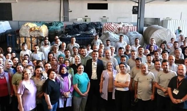 Denizli’de Başkan Çavuşoğlu’ndan tekstil emekçilerine ziyaret