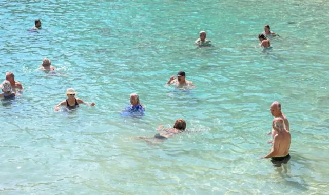 Emeklilerin deniz keyfi