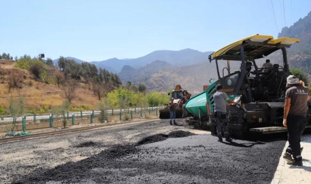 Eskişehir Sarıcakaya’da yol konforu artıyor