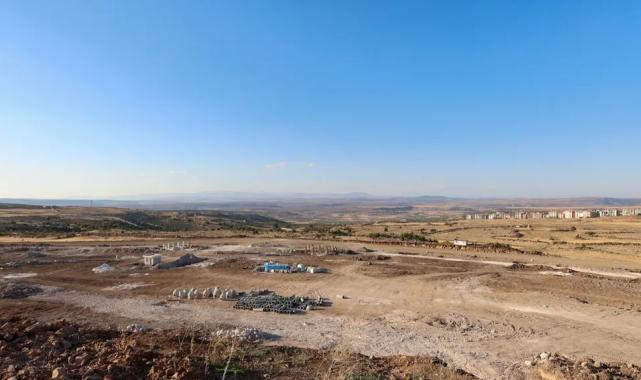 Gaziantep’te 130 bin metrekarelik çevre dostu millet bahçesi yükseliyor