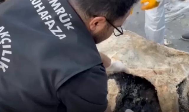 Gümrük kapılarında uyuşturucuya dev darbe!