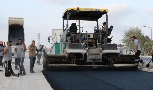 Güngör Geçer, Buruk TOKİ’de süren asfaltlama çalışmalarını denetledi