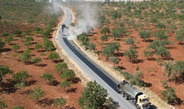 Halfeti’de kırsal yollar yenileniyor