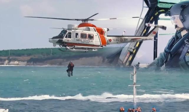 İlk kadın helikopter pilotu 7 denizciyi kurtardı! Tarih yazdı