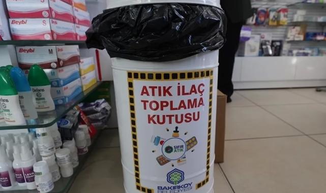İstanbul Bakırköy’de atık ilaçlar toplanıyor