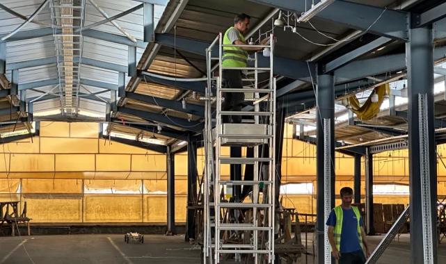 İstanbul Yeşilköy Pazarı’nda elektrik sorunu tarihe karıştı