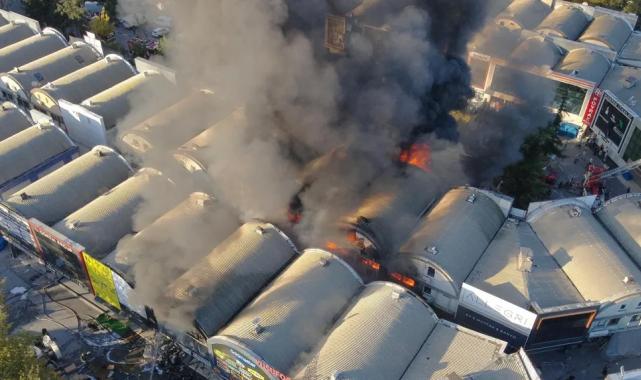 İSTOÇ’ta çıkan yangın söndürüldü