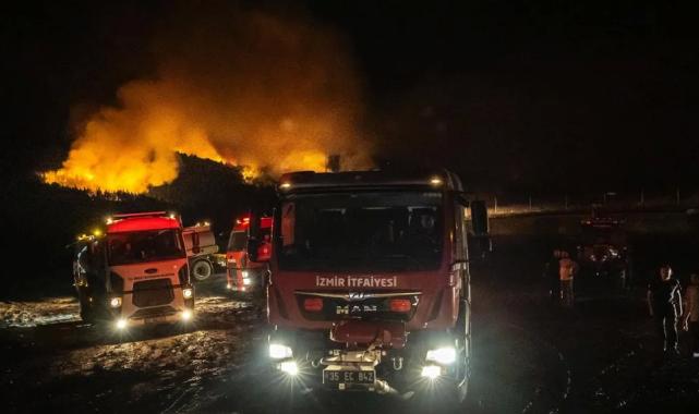 İzmir İtfaiyesi şimdi de Denizli için ter döküyor
