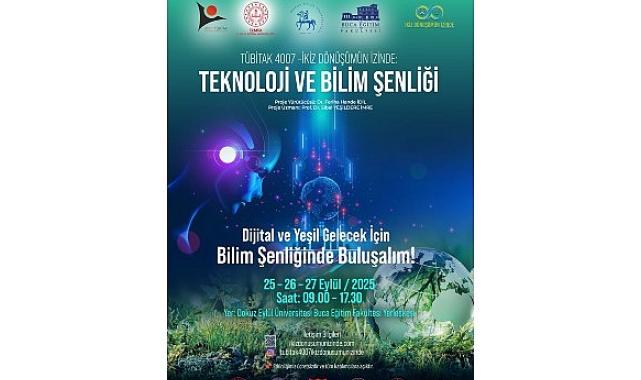 İzmir’de Bilim ve Teknoloji Rüzgârı: DEÜ’de ‘İkiz Dönüşümün İzinde’ Şenliği Başlıyor