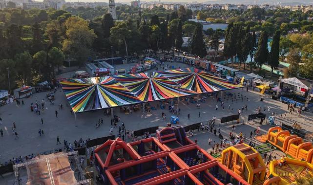 İzmir’de çocuklar fuarda çok mutlu