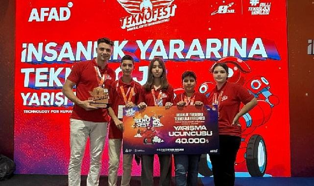 İzmirli Öğrencilerden TEKNOFEST 2025’te “ExoShoulder: Akıllı Omuz Destek Sistemi Projesi” ile Büyük Başarı