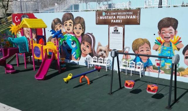 İzmit’te Mustafa Pehlivan Parkı’na güneş enerjili 4G sistemi