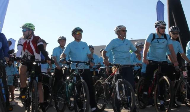 İzmit’te pedallar Hasan Sert için çevrildi