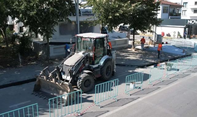 Kocaeli Başiskele sahilinde üstyapı hamlesi