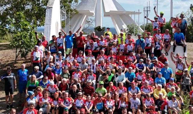 Kocaeli’de pedallar doğa, tarih ve Gazze için çevrildi