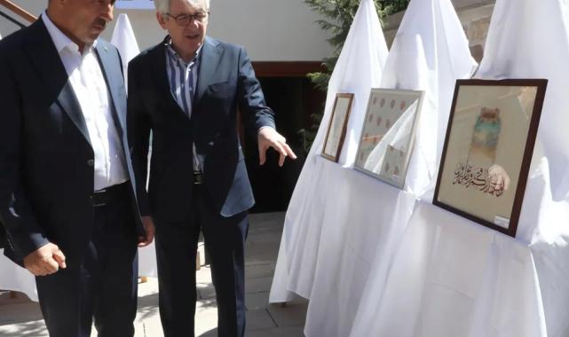 Konya Karatay’da Türk sanatları sergisi açıldı