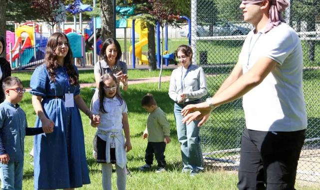 Konya Meram’da down sendromlu çocuklar için anlamlı etkinlik