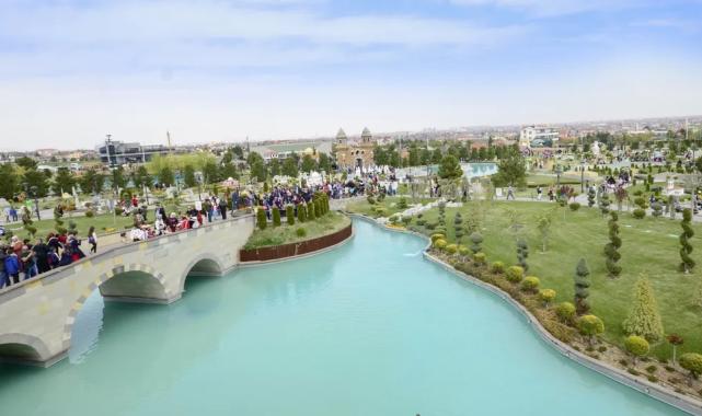 Konya Meram’ın efsane parkı yaza damga vurdu