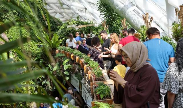 Konya Tropikal ziyaretçilerin gözdesi oluyor