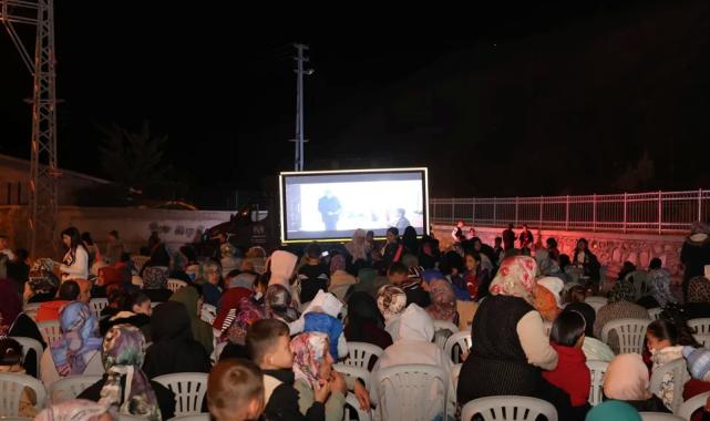 Konya’da 101 mahallede sinema keyfi