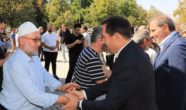 Konya’da Başkan Kılca’dan mahalle ziyareti