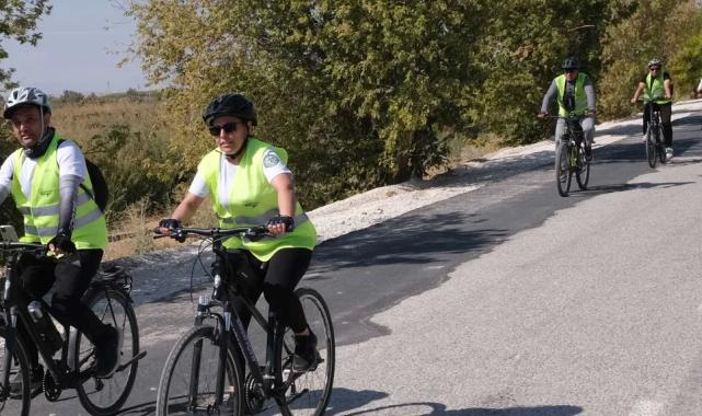 Konya’da tarih ve kültür dolu rotalarda pedal çevrildi