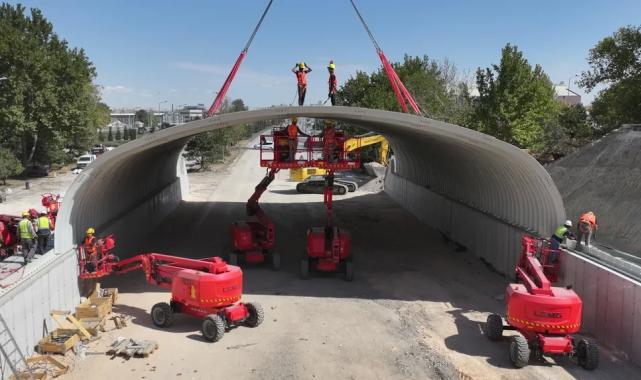 Konya’daki bu teknik Türkiye’de ilk kez deneniyor… İnşaatı süren köprülü kavşak trafiği rahatlatacak