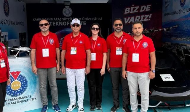 KSÜ öğrencileri TEKNOFEST 2025’te Kahramanmaraş’ı temsil ediyor