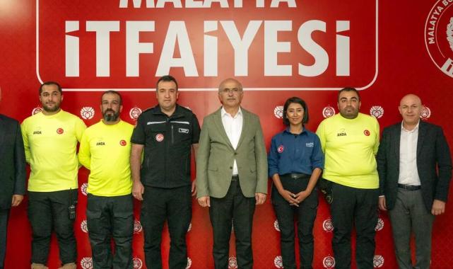 Malatya’da Başkan Er’den İtfaiye Teşkilatı’na ziyaret