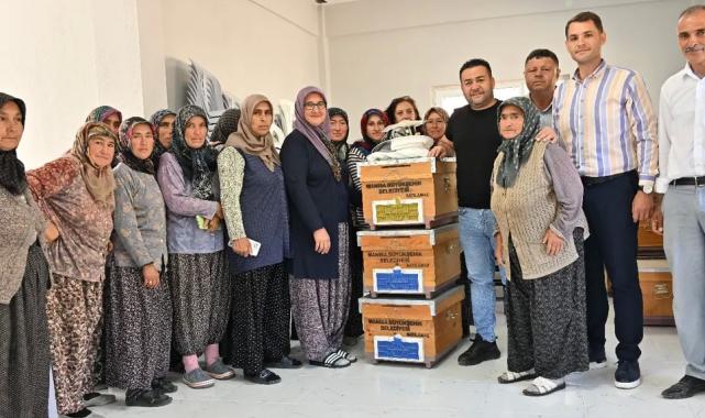 Manisa Kırkağaçlı kadınlara kovan desteği