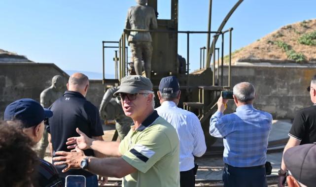 Manisalı gazi ve şehit yakınları Çanakkale’de tarihi soludu