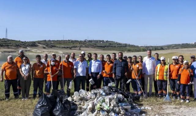 Mersin Berdan Barajı’nda temizlik seferberliği