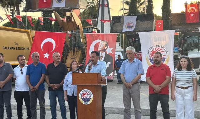 Muğla Dalaman’da araç filosunu 30 yeni araçla güçlendirdi