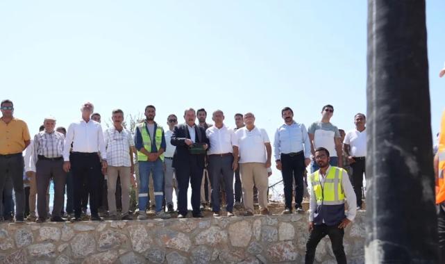 Muğla Milas’ta Gökbel’e çok amaçlı sosyal alan temeli