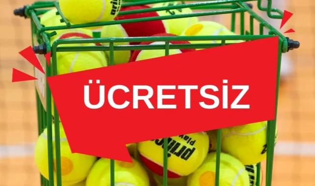 Muğla Milas’ta minik sporcular için tenis kursu