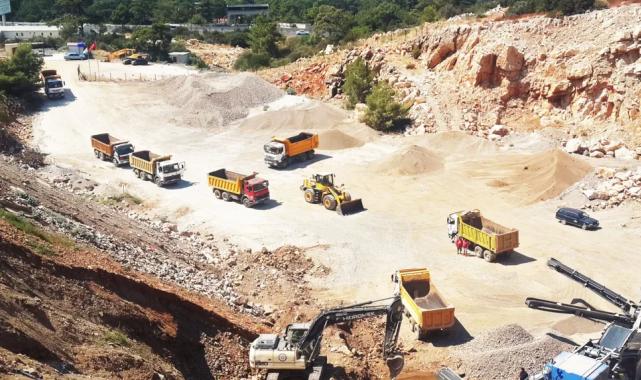 Muğla’dan hafriyat kamyonlarına uydu takibi