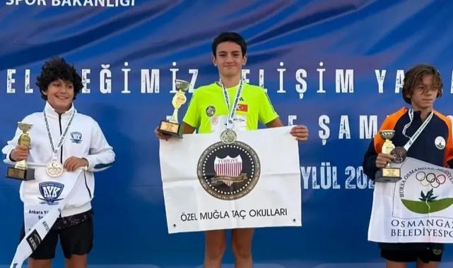 Muğlalı sporcu Türkiye Şampiyonu oldu
