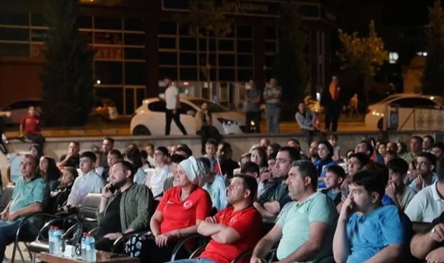 Nevşehir Belediyesi milli heyecan için ekran kuruyor