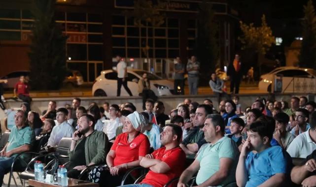 Nevşehir’de milli maç coşkusu